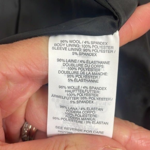 J. Crew 1035 Bi-Stretch Italian wool blazer jacket size 6 - Picture 5 of 9